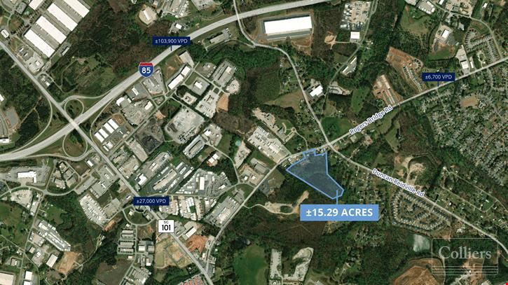 ±15.29-Acres of Unzoned Land Ready for Development