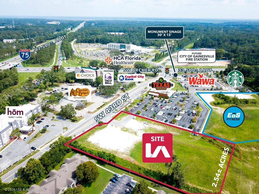Archer/I-75 Retail Pads - 3886 SW 43rd Street