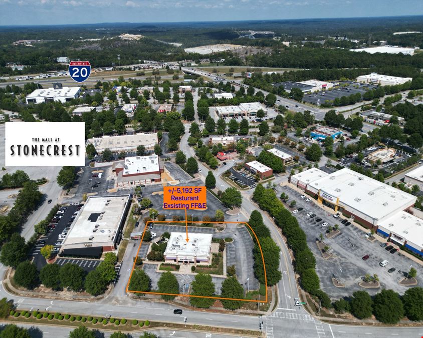 +/-5,192 SF Restaurant - Stonecrest Mall - REO