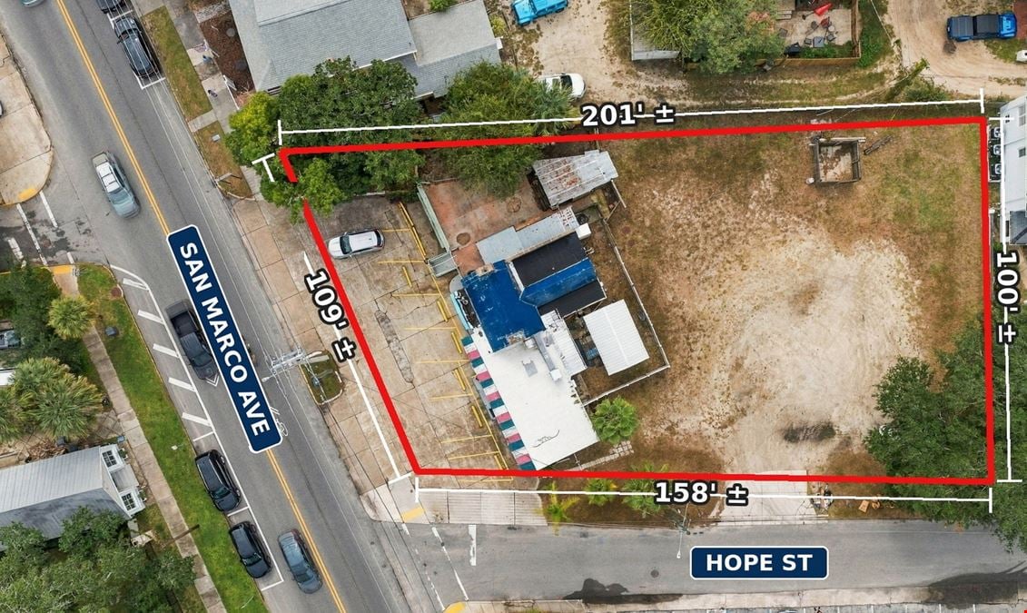 Prime San Marco Ave Restaurant & Commercial Opportunity