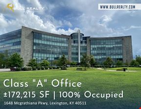 Class "A" Office | ±172,215 SF | 100% Occupied