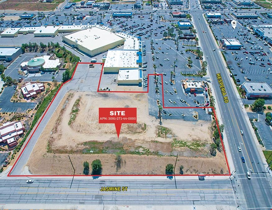 NEC Hesperia Rd & Jasmine St 
