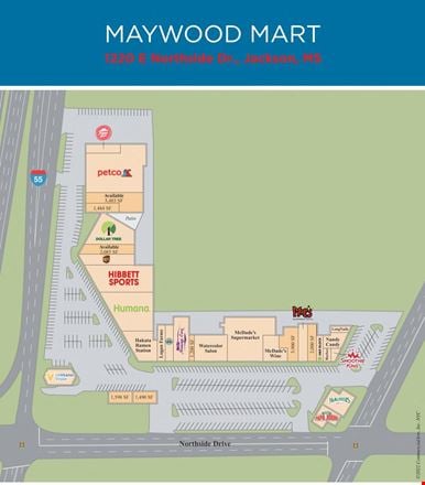 Preview of Retail space for Rent at 1220 E. Northside Drive