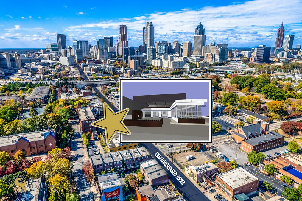 1st Generation Restaurant | Edgewood Avenue | Abundant Street Level and Rooftop Patio Space | For Sale & Lease