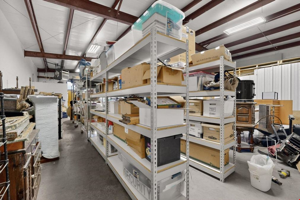 RARE WAREHOUSE WITH GATED & PAVED YARD