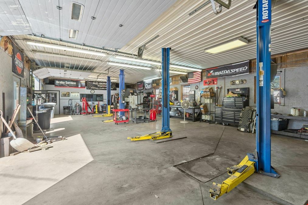 TURNKEY AUTO REPAIR SHOP AVAILABLE IN DOWNTOWN HARRISONBURG