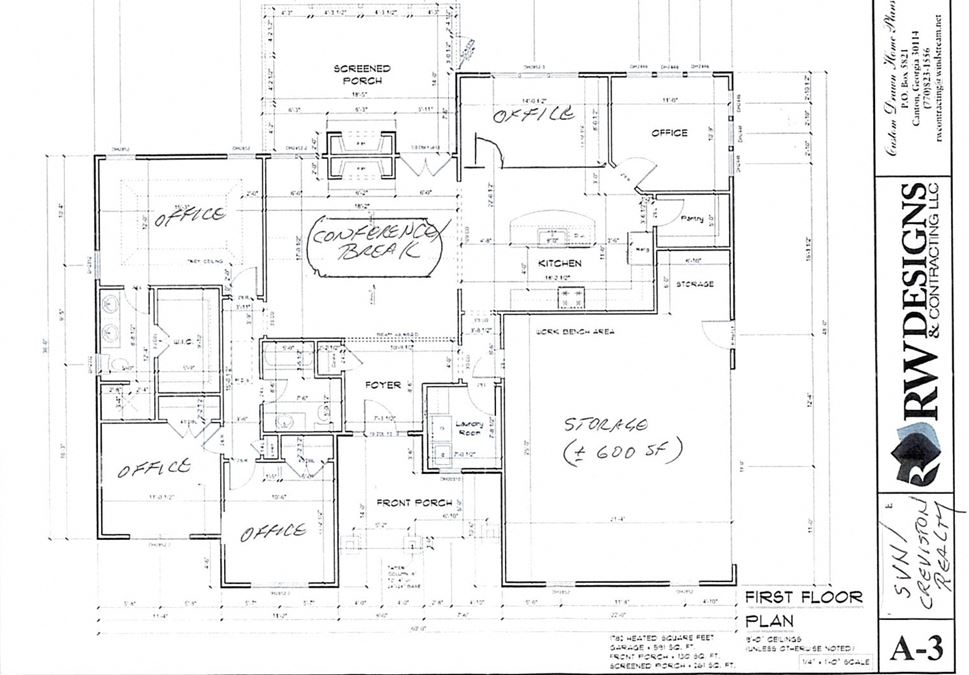 +/-2,400 SF Free Standing - Downtown Holly Springs GA