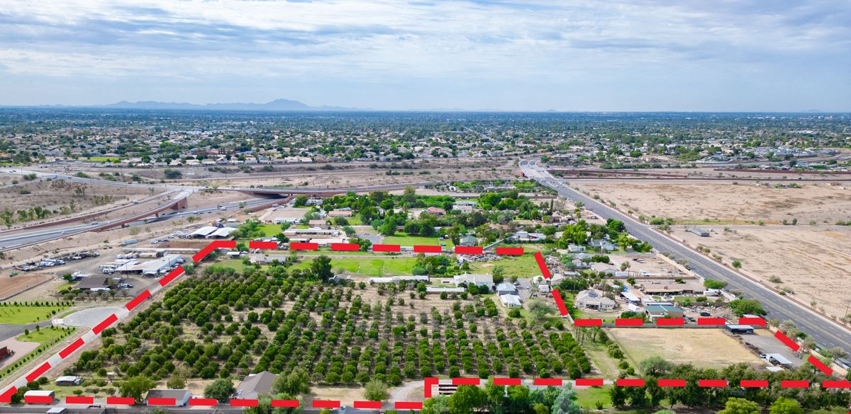 Gilbert Rd and AZ-202