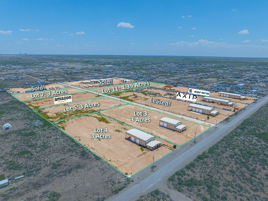 Odessa West Industrial Park - 3-4.39 AC Lots