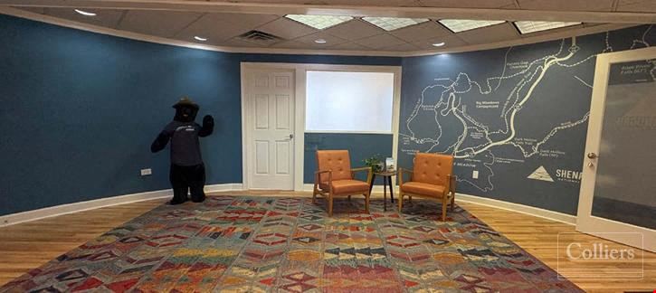 Newly renovated office space on the top floor in a prime downtown location