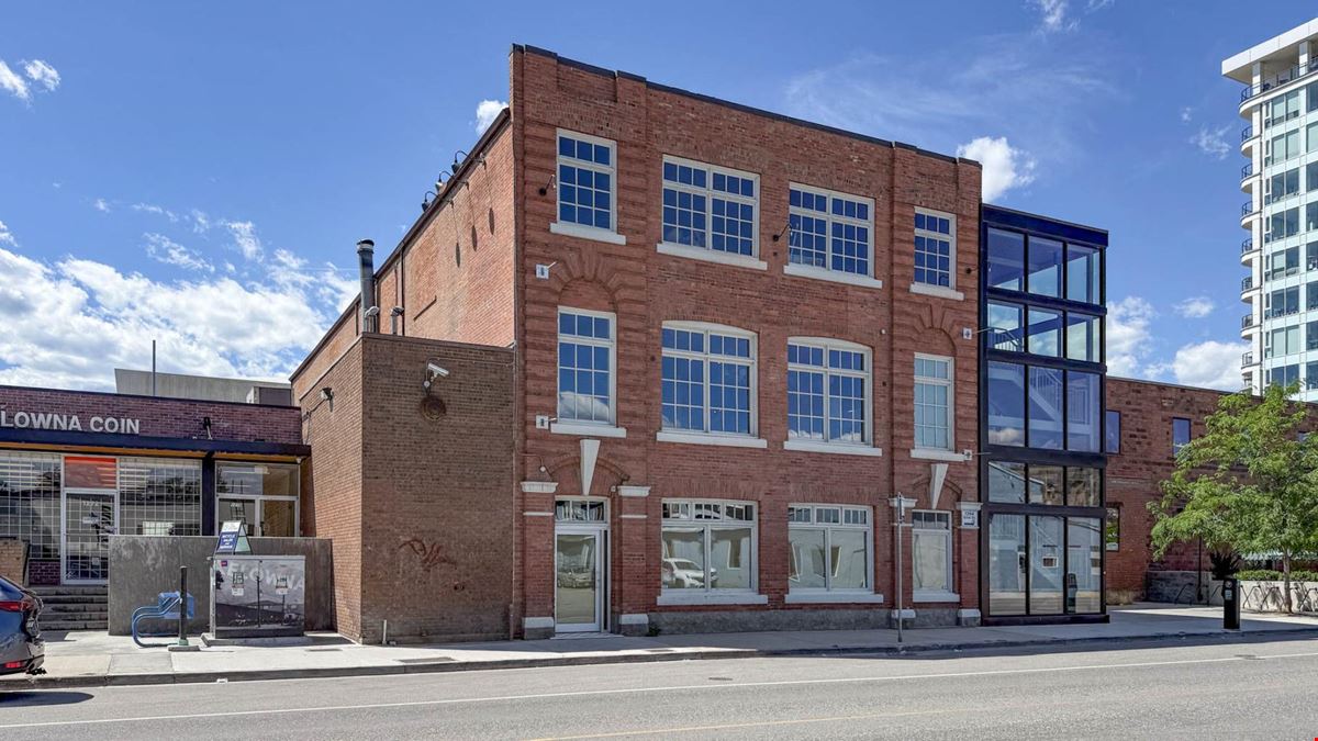 High profile commercial space available in the Old Cannery Building.