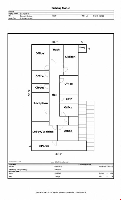 Prime Medical/Office Space in Denham Springs, LA