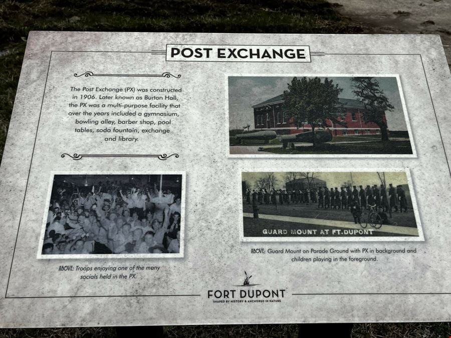 Fort DuPont | The "Post Exchange"