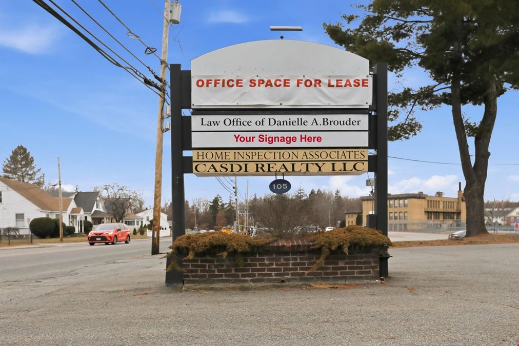 Well Located Commercial Suite for Lease in Methuen, MA