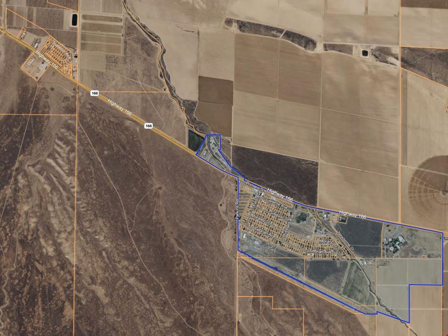 New Cuyama, CA 44-lot Vacant Subdivision