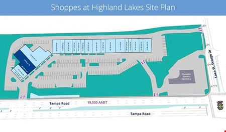 Preview of Retail space for Rent at 3205-3347 Tampa Road