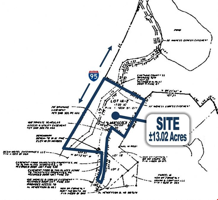 ±13.02 Gross Acres with I-95 Frontage