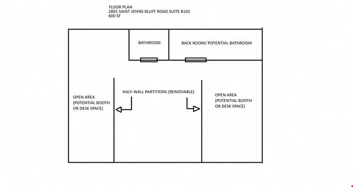 For Lease | Office Suites Available on 2801 St. Johns Bluff Road