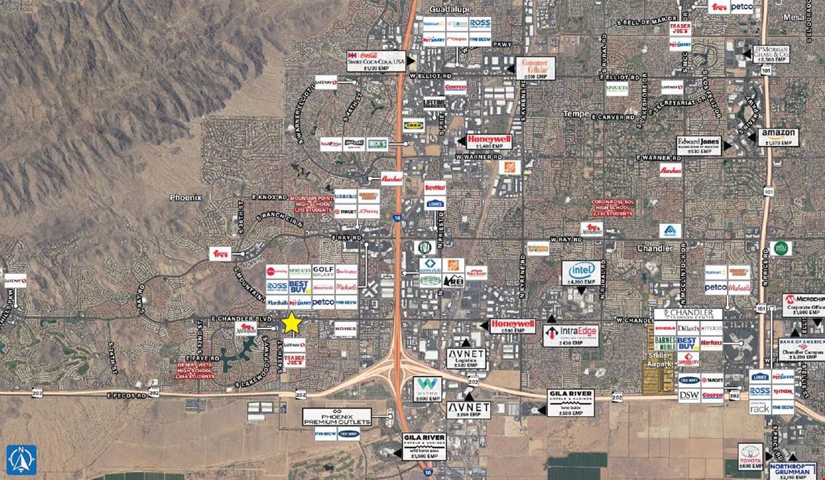40th St & Chandler Blvd | SEC