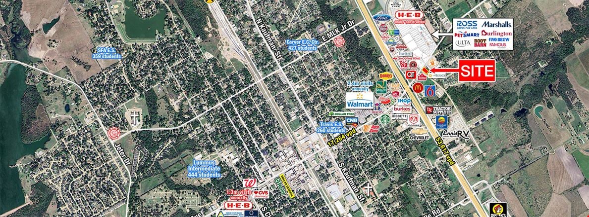 Preview of VacantLand space for Rent at 1305 E Ennis Avenue