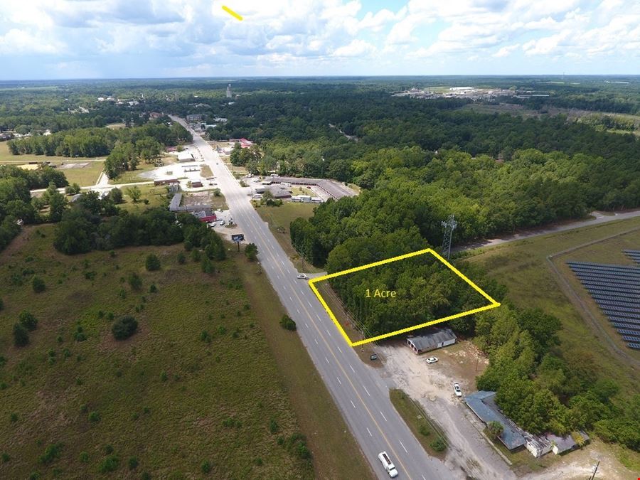 Corner Commercial Parcel In Allendale, SC Market - Price Reduced For Quick Sale