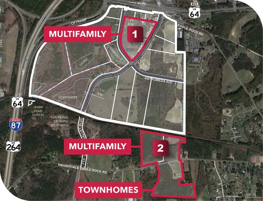 Wendell Commerce Center Multifamily Land