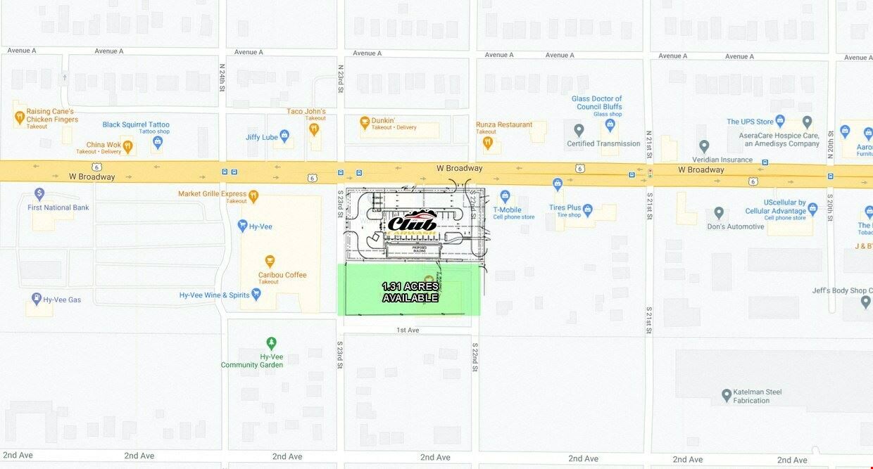Hy-Vee adjacent Lot