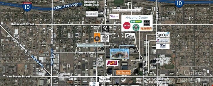 End-Cap Retail Space for Lease in Downtown Phoenix
