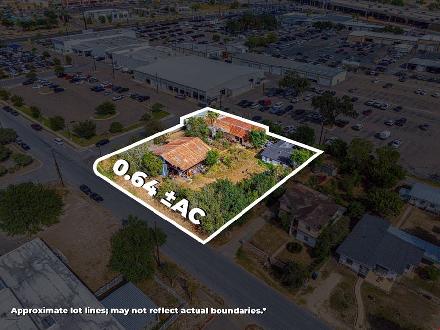 0.64 ± AC | Redevelopment Opportunity | Zoned C-3 | McAllen, TX