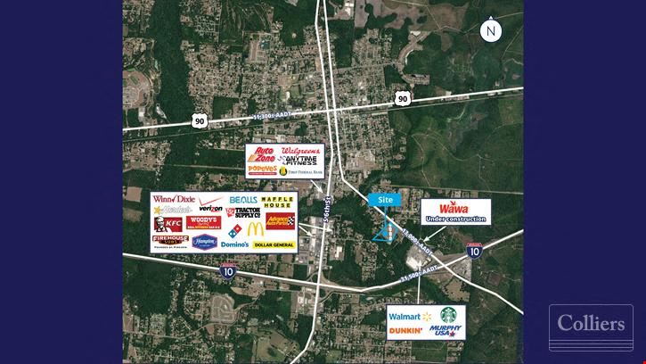 12.81 Acre Parcel for Sale in Mcclenny