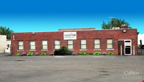Fully air-conditioned ±4,040 sf industrial space for lease in Hartford, CT