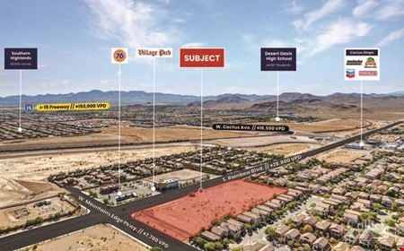Preview of commercial space at S Rainbow Blvd & W Mountains Edge Pkwy