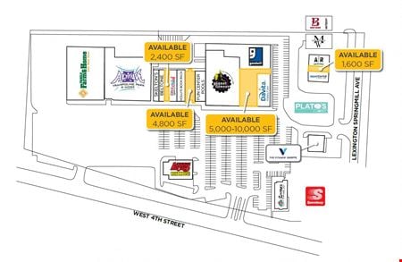 Preview of Retail space for Rent at 2178-2184 West 4th Street