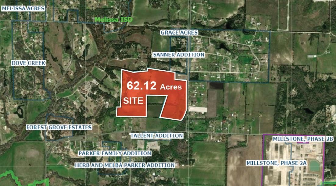 62.12 Acres Land for Sale McKinney, TX