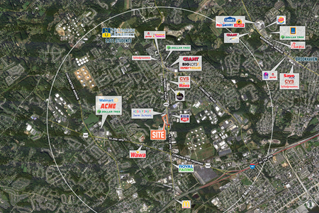 Preview of Retail space for Sale at 4351, 4401 & 4451 Pennell Road