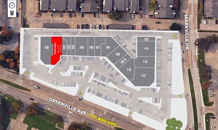 Preview of Retail space for Rent at 12101 Greenville Ave