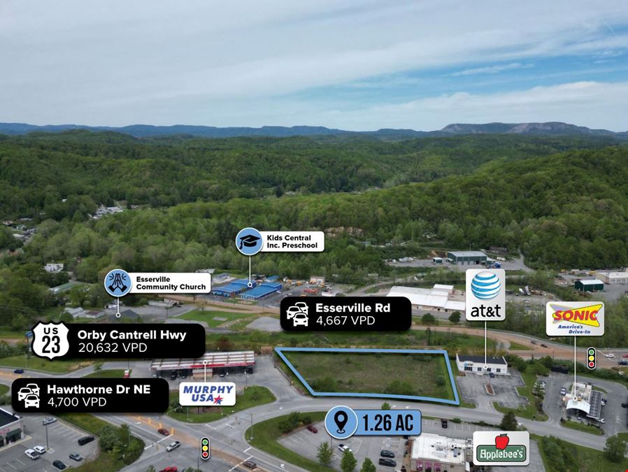 $1 Auction – 1.26 AC Walmart Outparcel