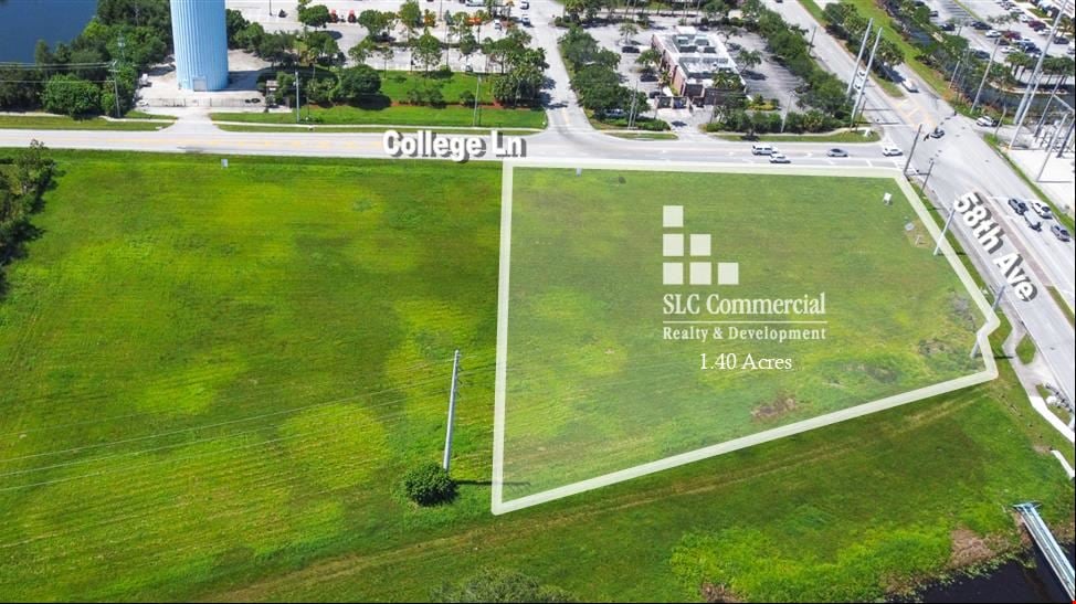 1.40  Acres of Vacant Land