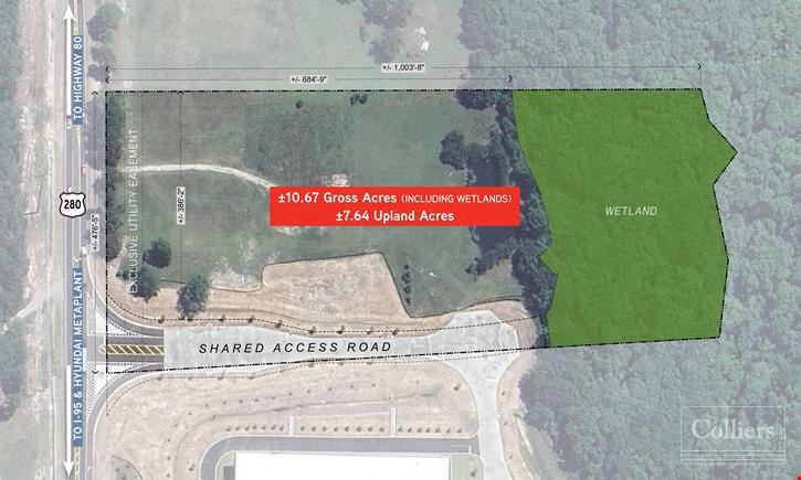 Prime Land Site | Minutes from Hyundai & Port of Savannah