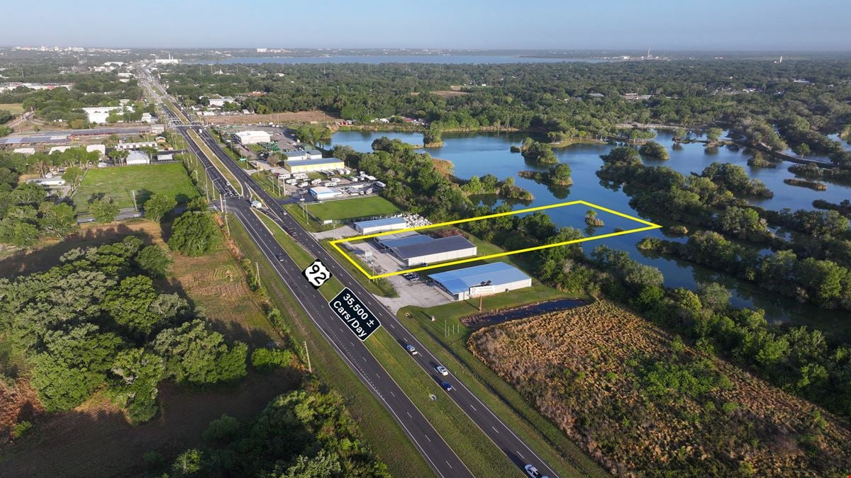 15,940 SF on 2.84 Acres Retail & Warehouse - US 92 Lakeland