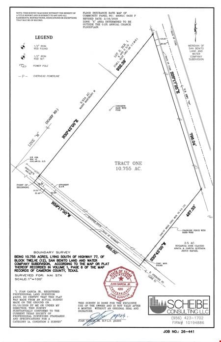 Preview of VacantLand space for Sale at 30351 E. Business 77 & Stenger Street