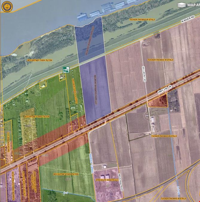 Industrial Land- 33 Acres on Hwy 190 near Chemical Plants