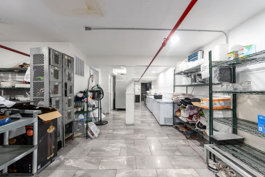 1,300 SF | 1566 Ralph Avenue | Turnkey Restaurant & Bar with 1,300 SF Basement for Sale