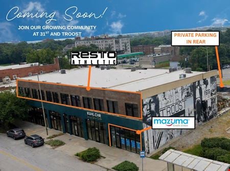 Preview of Retail space for Rent at 3112-3116 Troost Avenue