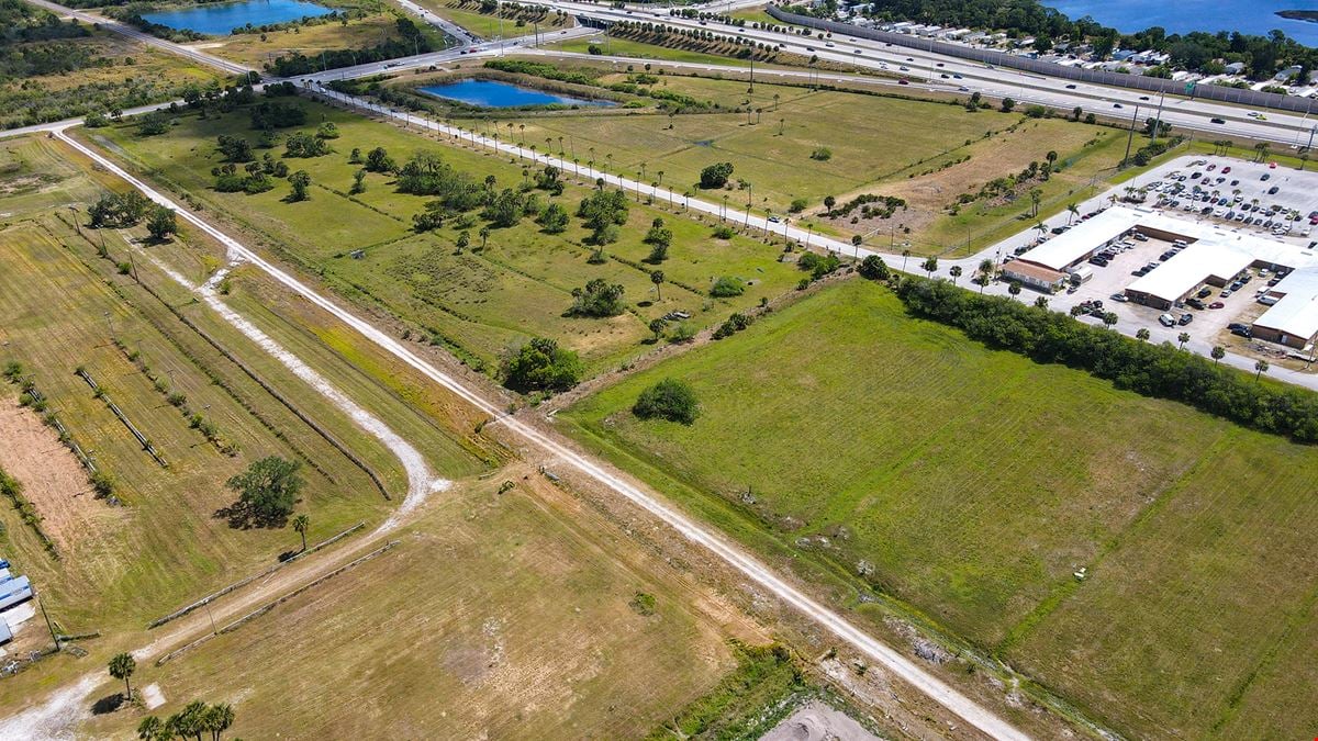 22+- Acres Commercial S/W Corner I-95 and Eau Gallie Blvd Space Coast Florida