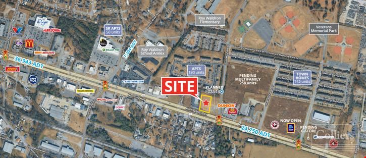 1.3 Acres Available - Murfreesboro Rd & Floyd Mayfield Dr