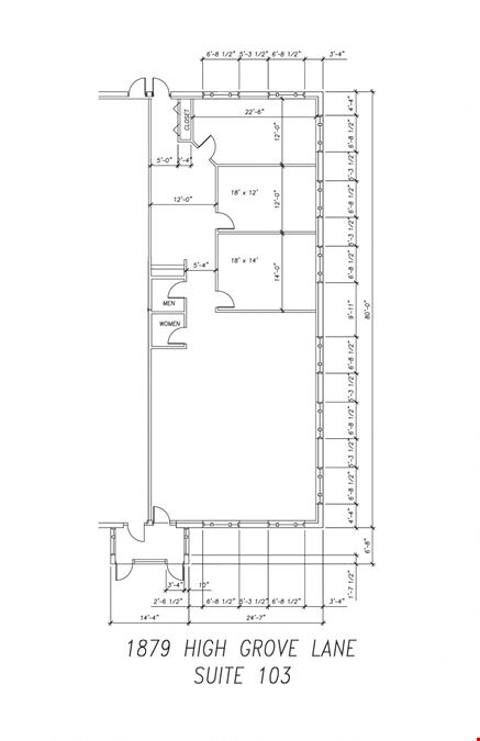 Professional office suite for lease