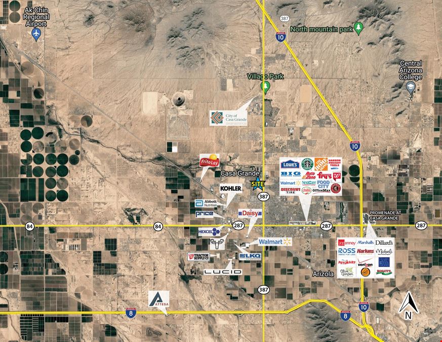 FRONTAGE ON PINAL AVE | COMMERCIAL LAND
