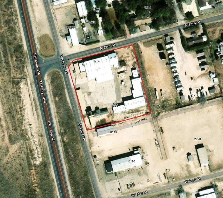 Great Office/Shop Footprint Near Loop 338