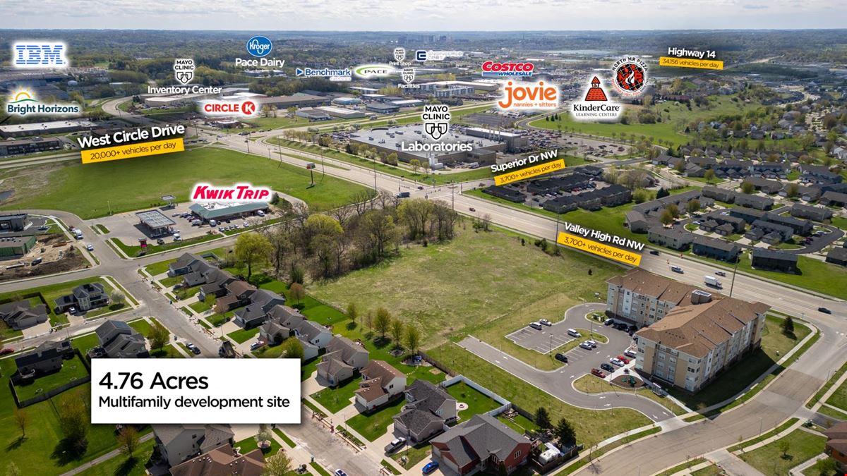 Valleyhigh | NW Rochester Entiled Multifamily Devolpment Site 